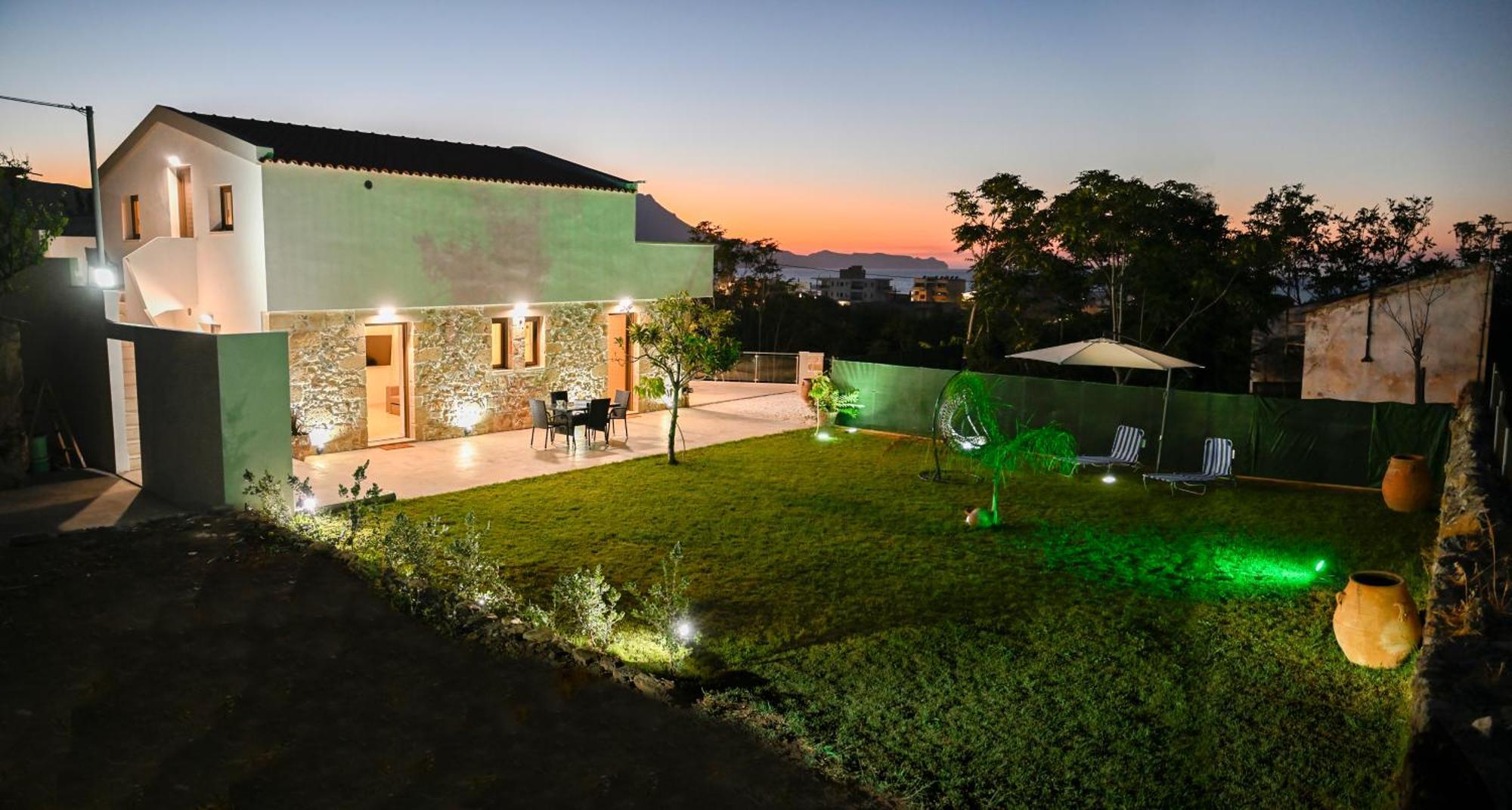 Ferienwohnung Eagle Bay Loft Kíssamos Exterior foto