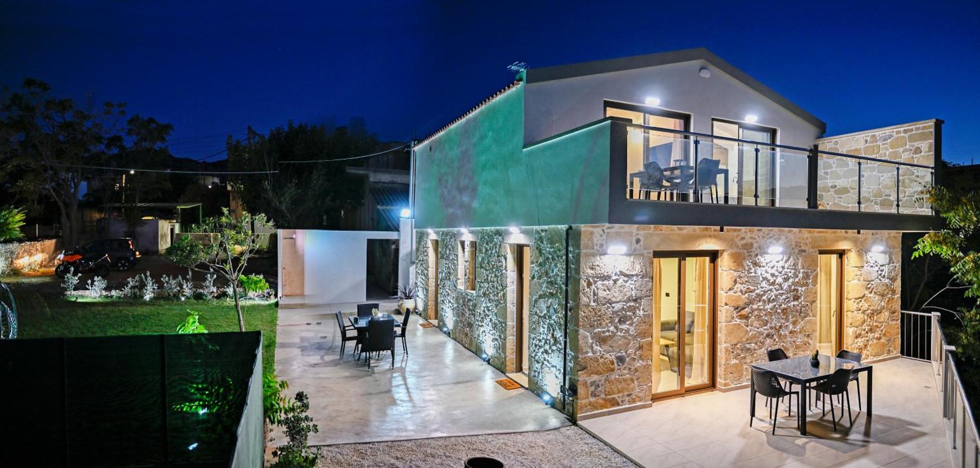 Ferienwohnung Eagle Bay Loft Kíssamos Exterior foto