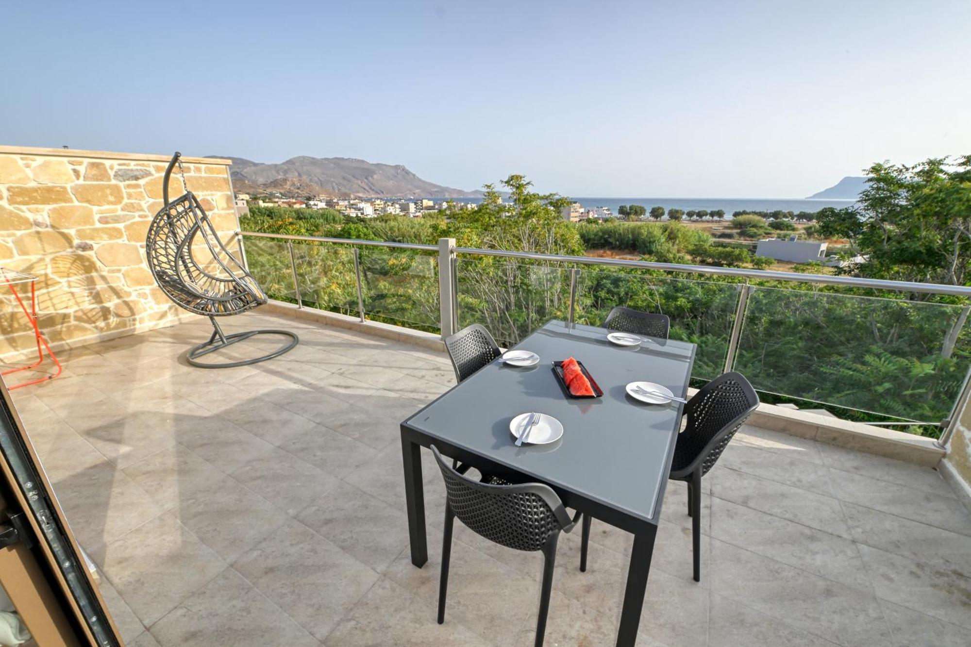 Ferienwohnung Eagle Bay Loft Kíssamos Exterior foto