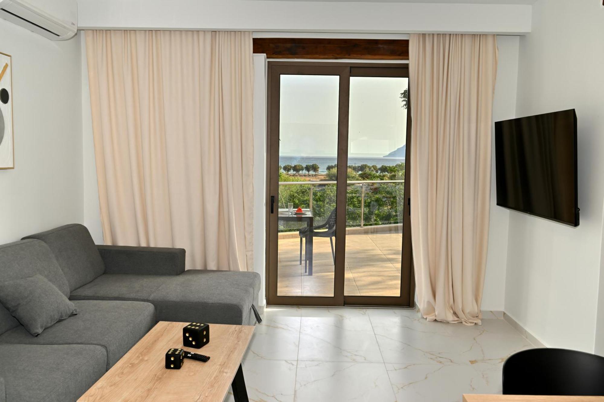 Ferienwohnung Eagle Bay Loft Kíssamos Exterior foto