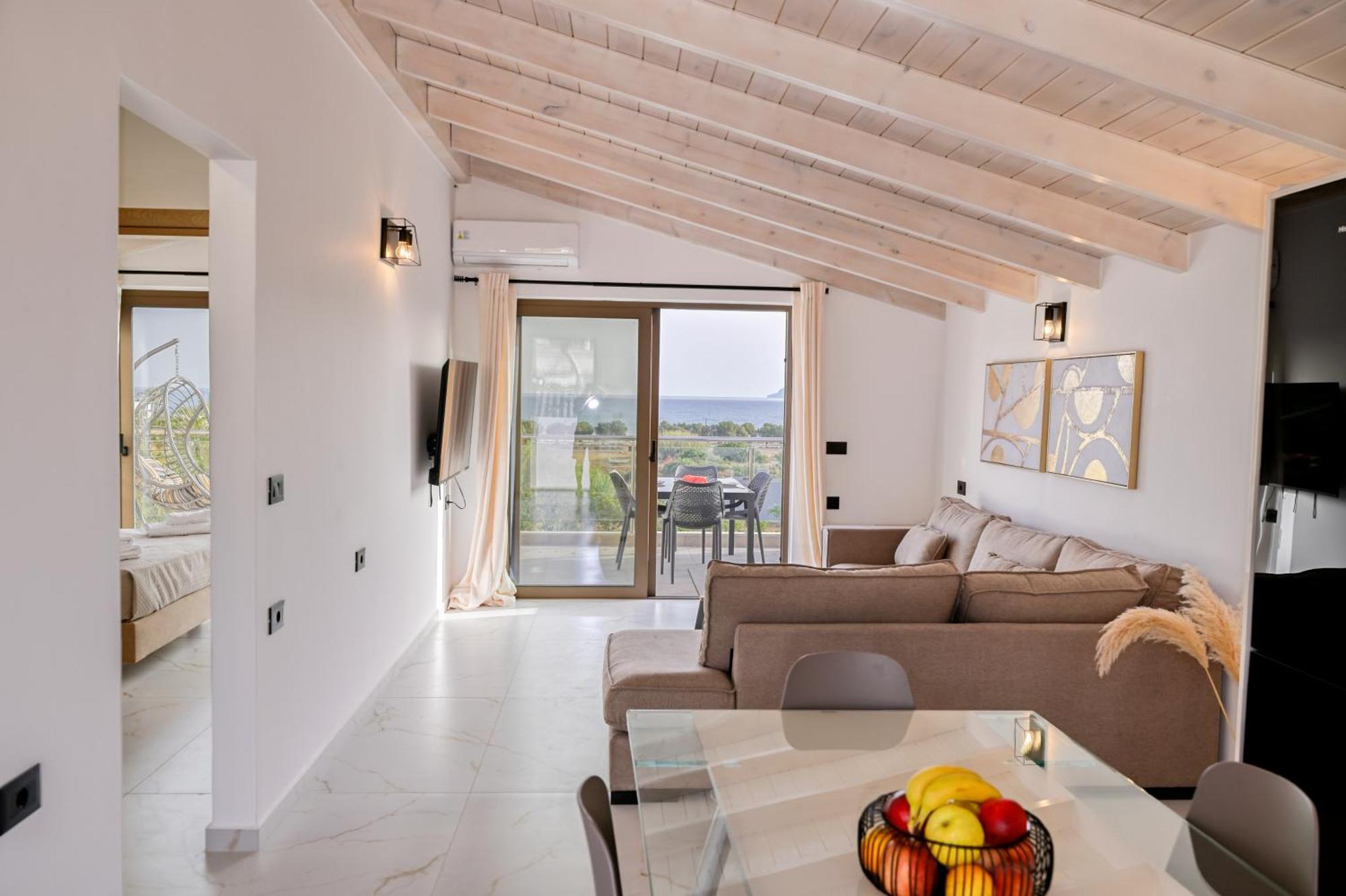 Ferienwohnung Eagle Bay Loft Kíssamos Exterior foto