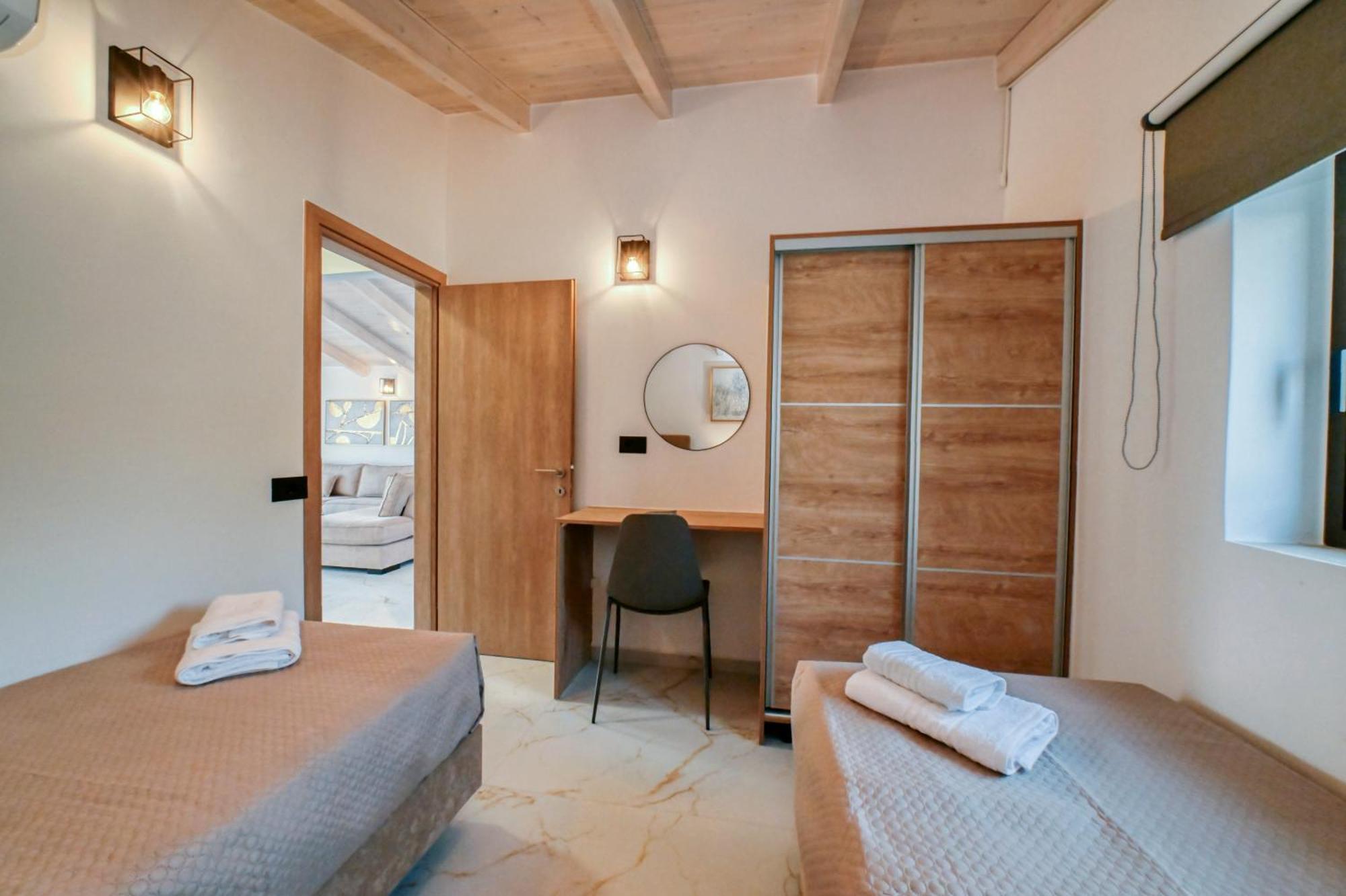 Ferienwohnung Eagle Bay Loft Kíssamos Exterior foto