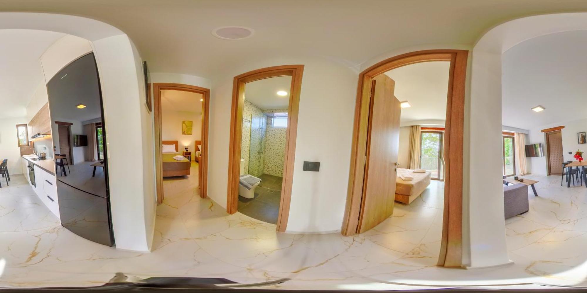 Ferienwohnung Eagle Bay Loft Kíssamos Exterior foto