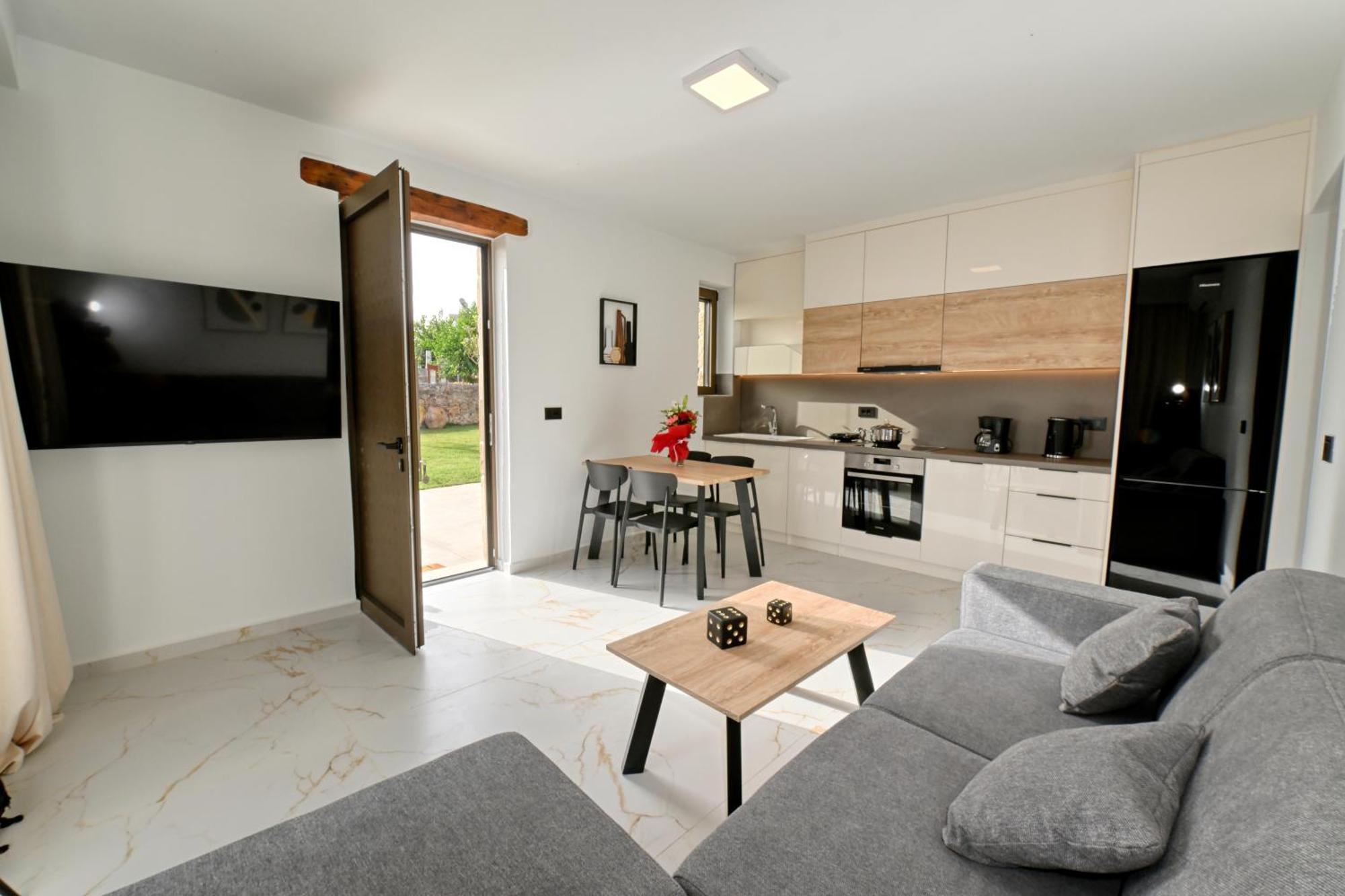 Ferienwohnung Eagle Bay Loft Kíssamos Exterior foto