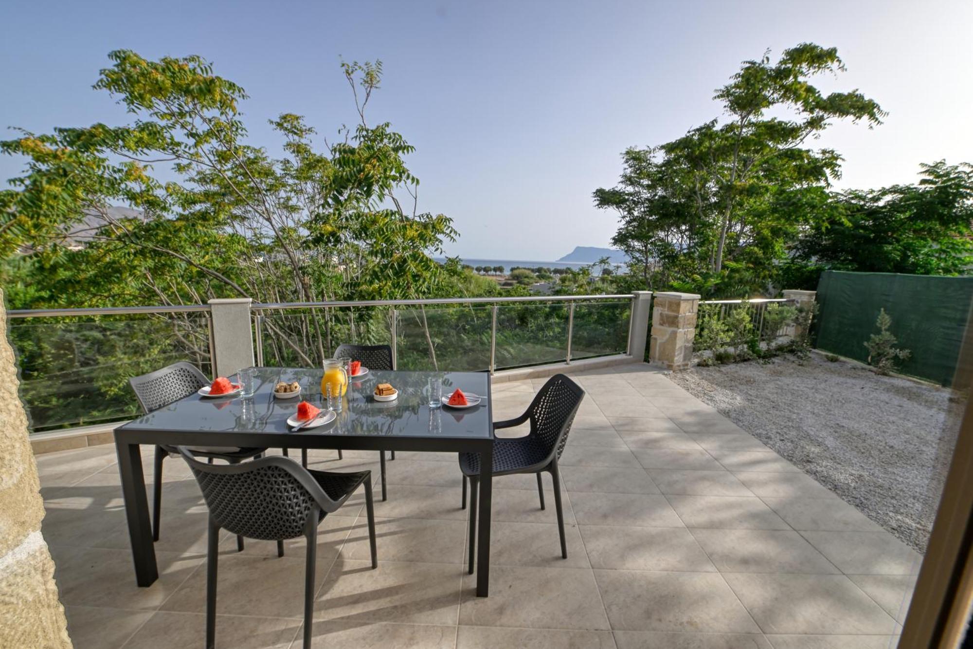 Ferienwohnung Eagle Bay Loft Kíssamos Exterior foto